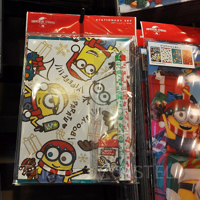 MINION MERRY CHRISTMASステーショナリーセット