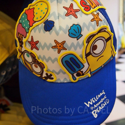 ミニオン「MINIONS SUMMER」シリーズのワッペンキャップ