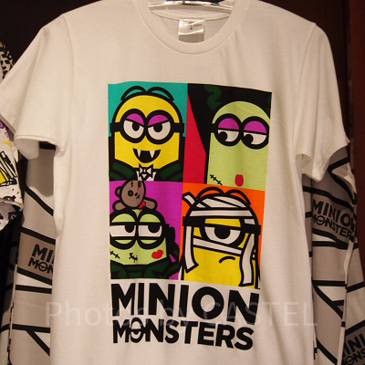 ミニオンモンスターTシャツ（ホワイト）