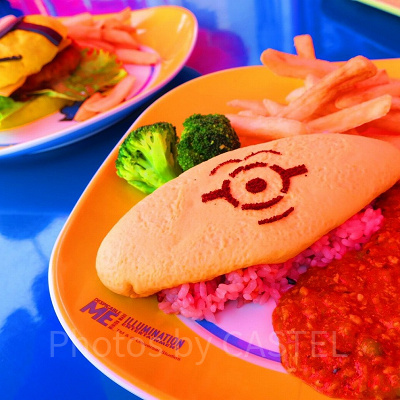 ミニオン・オムカレープレート