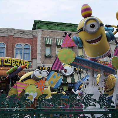 ミニオンパークのイースター風景（2019年）
