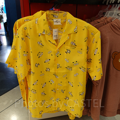 ミニオン総柄シャツ(イエロー)