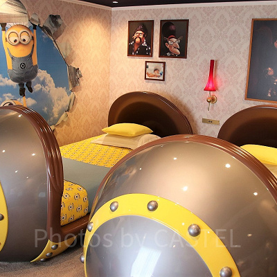 ホテルユニバーサルポートのミニオンルーム