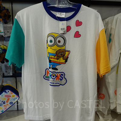 ミニオンTシャツ (ホワイト・ボブ)