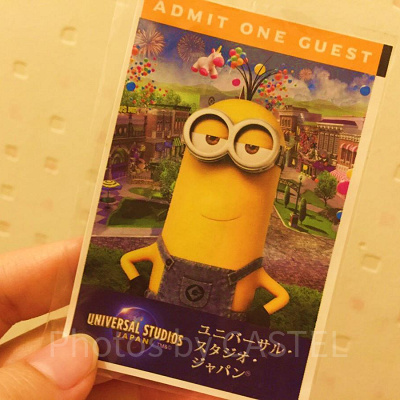 ミニオンのチケット♪