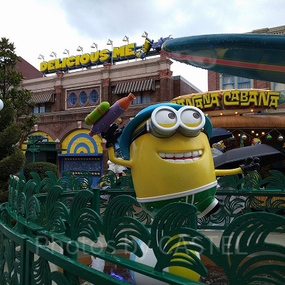ミニオンパークのミニオンたち