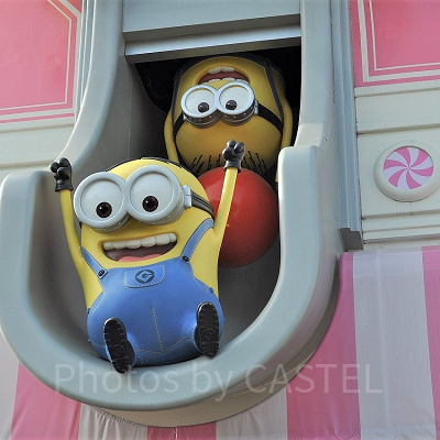 ミニオンパークのミニオンズ