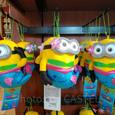 MINIONS ENJOY the SEA マーメイドボブのぬいぐるみキーチェーン