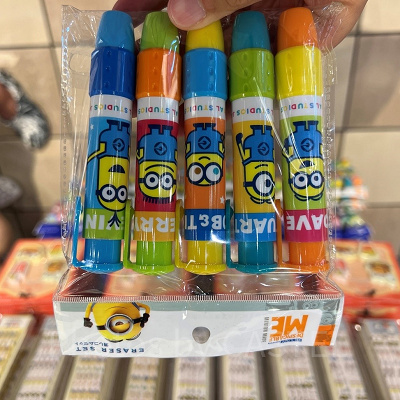 ミニオンズの消しゴムセット