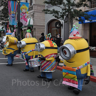 ミニオンズのグリーティング