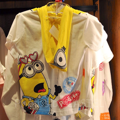 MINIONS TRAVELフード付きTシャツ(キッズ)