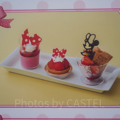 ミニー・べスティーズ・バッシュ！メニュー：スペシャルデザートセット