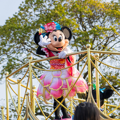 ミニー＆フレンズのグリーティングパレード（ディズニー夏祭り）