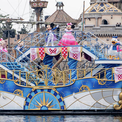 ミニー＆フレンズのハーバーグリーティング：トータリー・ミニーマウス（バレンタイン・ナイト）