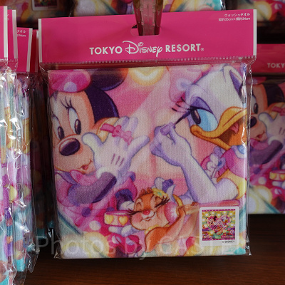 ミニーグッズ：ウォッシュタオル