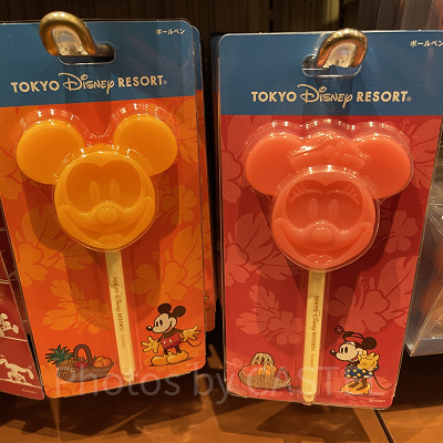 ミニーアイスバーのボールペン（写真右）