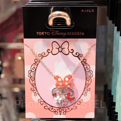 ミニーマウスのネックレス