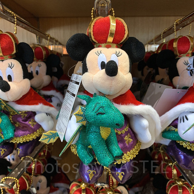 ミニーぬいぐるみバッジ