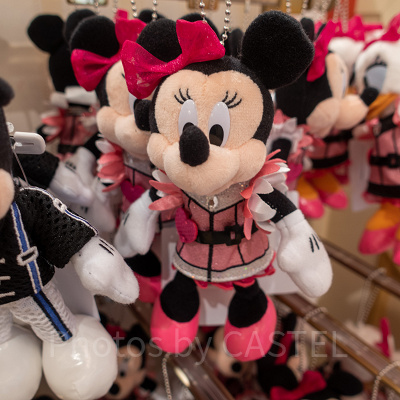 ミニーぬいぐるみバッジ