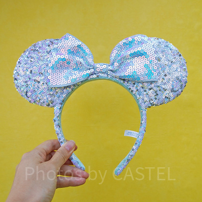 ミニースパンコールカチューシャ（日陰で撮影）