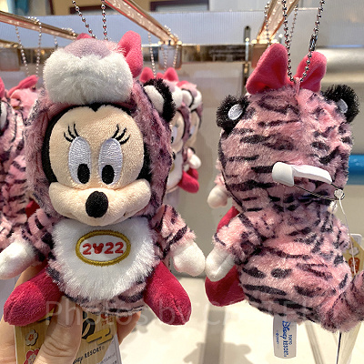 ミニー干支ぬいぐるみバッジ