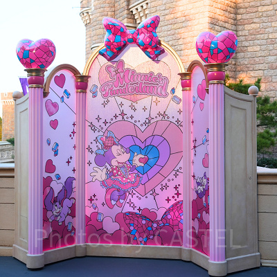 ミニーのファンダーランドのデコレーション