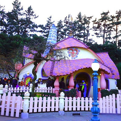 トゥーンタウンのミニーの家