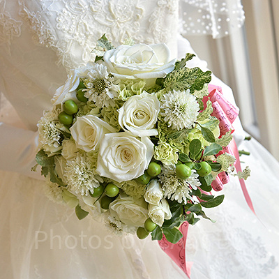 ミラコスタの結婚式のウェディングブーケ