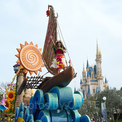 モアナのフロート