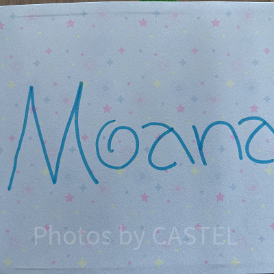 モアナのサイン