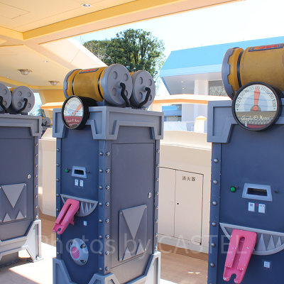 モンスターズ・インク ライド・ゴーシーク！のファストパス発券機