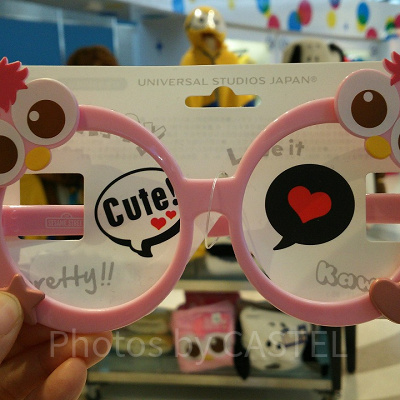 モッピーの伊達眼鏡/ユニバーサル・スタジオ・スーベニアで撮影