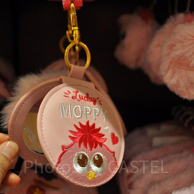 モッピーのもこもこミラーチャーム