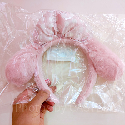 マイメロディの水玉リボンカチューシャ