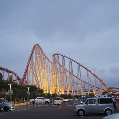 夜のナガシマスパーランド