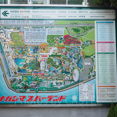 ナガシマスパーランド地図
