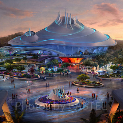 2027年に完成予定の新スペースマウンテン