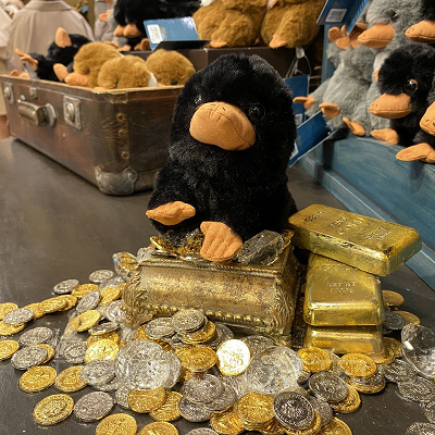 ニフラーはキラキラしたものが大好き！