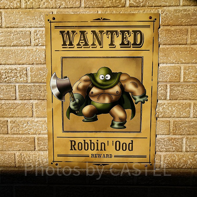 ニジゲンノモリ／ドラゴンクエストアイランドの「カンダタ盗賊団」手配書