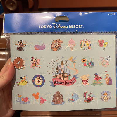 ノートセット（ディズニーパークモチーフグッズ）