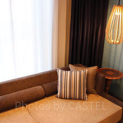 オーシャンビュー ツインのソファ