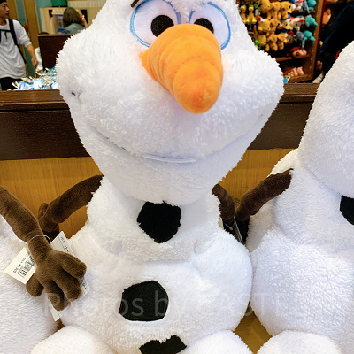 オラフぬいぐるみマフ