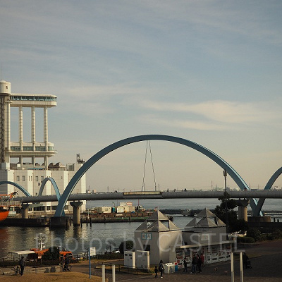 名古屋港周辺の見晴らしのよい風景も魅力の1つ
