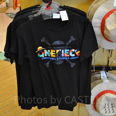 ワンピース刺繍ロゴ入りTシャツ