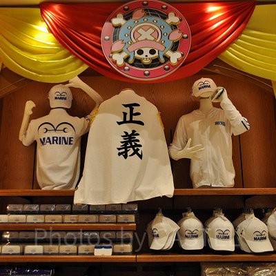 ワンピースグッズディスプレイ／USJ
