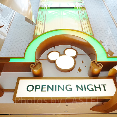 オープニングナイトをイメージした装飾