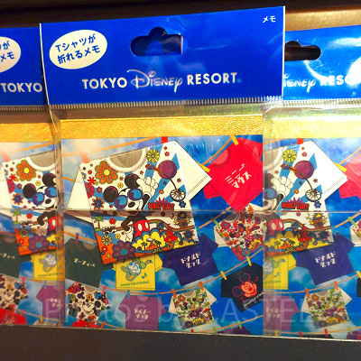 Tシャツの折り紙メモ