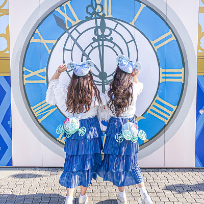 ポップコーンバケットを使ったコーデ