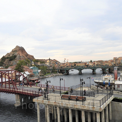 ディズニーシーを一望できます