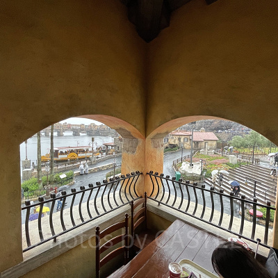 ザンビーニ・ブラザーズ・リストランテからハーバーを一望できる!